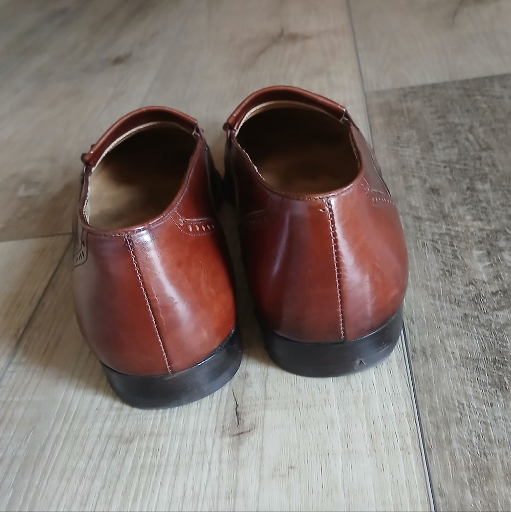 Salvatore Ferragamo loafers in Brown leather, Size 7.5 - Picture 6 of 8